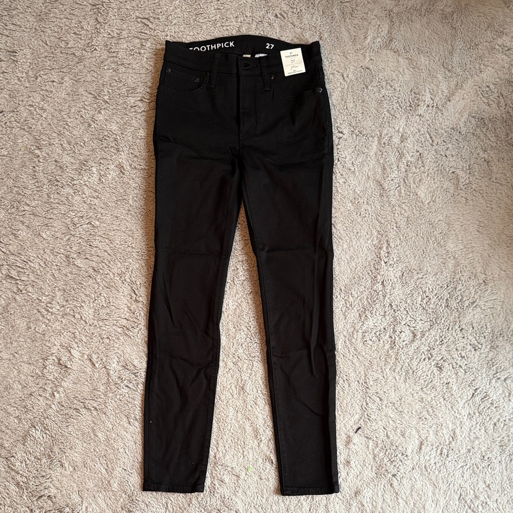 J. Crew Black Skinny Pants